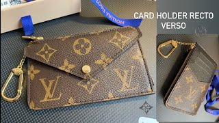 Louis Vuitton Recto Verso  coin amp card holder M69431 [upl. by Nitram]