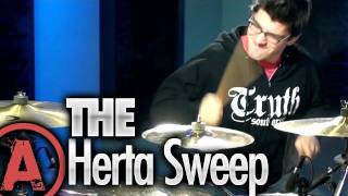 Cobus Potgieter Drum Lessons The Herta Sweep [upl. by Rimidalg387]