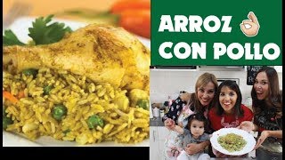 ARROZ CON POLLO EN OLLA ARROCERA RÁPIDO Y FACIL [upl. by Pascal]