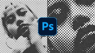 How to Apply Grungy Halftone Effect in Photoshop [upl. by Gelasius]