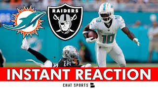 Raiders vs Dolphins INSTANT Reaction  Gardner Minshew amp Scott Turner Analysis  NFL Week 11 [upl. by Menzies]