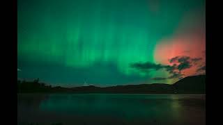 Aurora over Ennerdale Water October 2024 [upl. by Ddahc958]