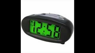 Acctim Eclipse Solar Dual Power Alarm Clock Black [upl. by Onin]