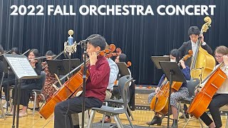 2022 Fall Orchestra Concert [upl. by Gorrono114]