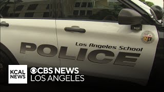 Plan to send police officers to LAUSD schools nixed [upl. by Mich]