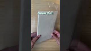 💵 10 Finds UltraDense 100 Cotton Cheesecloth  Reusable amp Unbleached Butter Muslin [upl. by Nwahsav228]