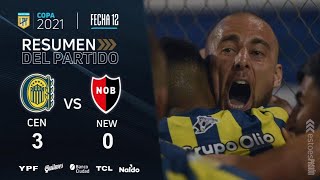 Copa De La Liga  Fecha 12  resumen de Rosario Central  Newells [upl. by Ayikan29]