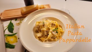 How to make Italian Pasta Pappardelle [upl. by Sheng]