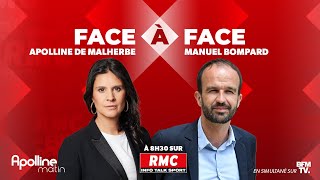 🔴 DIRECT  Linterview intégrale de Manuel Bompard sur RMC [upl. by Gnen356]