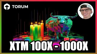 Tiny Market Cap Crypto Currency 100X  1000X Potential  Torum XTM [upl. by Coridon365]