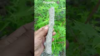 Fulgurite stoneamazingstonemineralstone [upl. by Imoan]