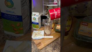 Quick Banana and Oats Protein Shake dessertblogger breakfast breakfastideas [upl. by Aitram]