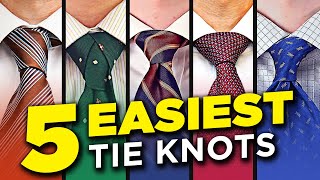 5 EASY amp QUICK Tie Knots for Every Occasion [upl. by Dent]