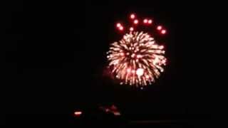 Batavia Illinois Fireworks  July 4th 2013 [upl. by Yrome632]