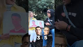 Ronaldo VS Bill Gates Asked Silicon Valley locals do they know ronaldo billgates shorts ai [upl. by Paucker]