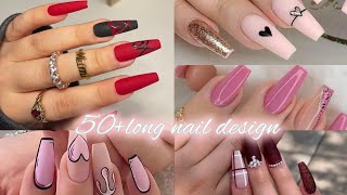 nail art compilation 2024  Long nail design  acrylic nails design  beautiful nail design [upl. by Keating]