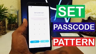 How to set passcode and pattern in TECNO Pouvoir 3 Air [upl. by Ande69]