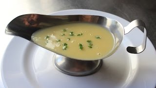 How to Make a Butter Sauce  Beurre Blanc  French Butter Sauce Recipe [upl. by Annaegroeg]