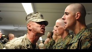 United States Marine Corps Boot Camp Training  Officer Candidate School [upl. by Aisel]