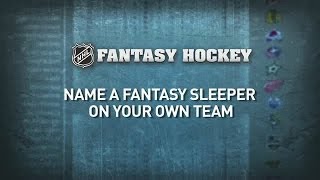 Fantasy Hockey NHL Stars Pick Sleeper Teammates [upl. by Turtle]