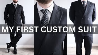 My First Custom 3 Piece Suit  Indochino Harrogate Suit Review [upl. by Aidin237]