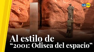 Monolito fue descubierto en el desierto de Utah [upl. by Eladnar]