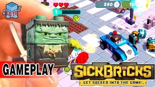 Sick Bricks FRANKEN STUDZ Gameplay [upl. by Standish]