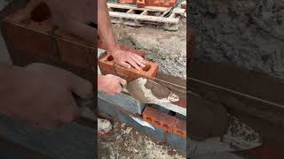 SATISFYING BRICKLAYING 🧱🧱🧱 subscribe for more [upl. by Thacher]