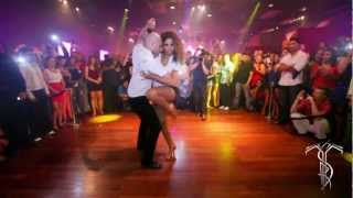 ATACA amp LA ALEMANA Bachata Dance Performance 40 MILLION VIEW PARTY At THE SALSA ROOM [upl. by Ttergram]