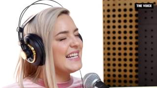 AnneMarie  Ciao Adios acoustic version live at The Voice [upl. by Mersey]