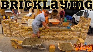 Bricklaying On A HUGE London House [upl. by Stephine]