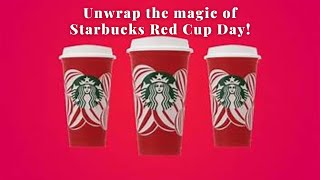 STARBUCKS Red Cup Day Secrets Finally Revealed [upl. by Marlin928]