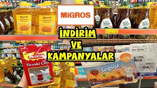 MİGROS FIRSATLARI🔔KOMİLİ 5 LT YAĞ ÇAYKUR SELPAK İNDİRİMDE📣❗💯MİGROS MARKET FİYATLARI MİGROS AKTÜEL [upl. by Ahsetal]