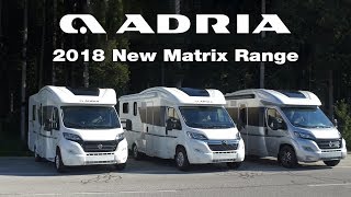 2018 Adria Matrix Range Product video [upl. by Burdelle]