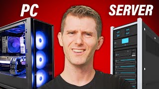 What’s The Difference Between A Server and a PC [upl. by Januarius]