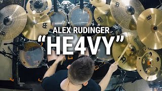 Meinl Cymbals  Alex Rudinger  quotHE4VYquot by Navene Koperweis [upl. by Udele973]