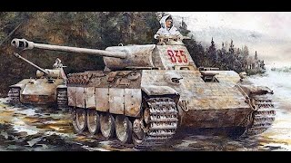 2 SS Panthers vs 21 US Shermans [upl. by Takken]