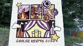 Bloemenpanelen plakken Kermis Groenlo 2024 [upl. by Uzial304]