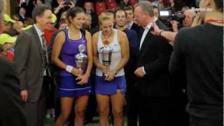 Sabine Lisicki und Julia Görges in Berlin 2012 [upl. by Leoy259]