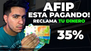 AFIP TE DEVUELVE EL DINERO Devolución 35 de AFIP ✅ PASO A PASO 2022  RETENCIONES AFIP [upl. by Aneehs433]