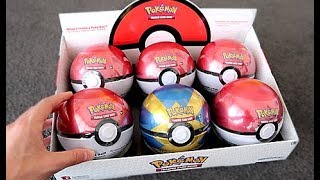 NEW Pokemon TCG Poke Ball Tins [upl. by Einnalem509]