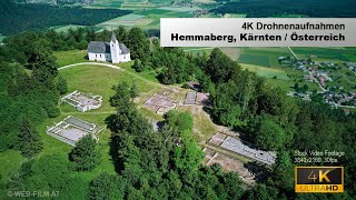 Hemmaberg Luftaufnahmen  4K Drohnenaufnahmen  Globasnitz Kärnten Österreich [upl. by Ainigriv]