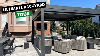 The Ultimate Backyard Oasis PERGOLUX Pergola Review amp Techo Bloc Patio Review in Michigan [upl. by Pirzada621]