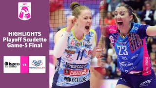 Conegliano  Milano  Highlights  Match 5 Final Scudetto  Lega Volley Femminile 202223 [upl. by Htabazile]