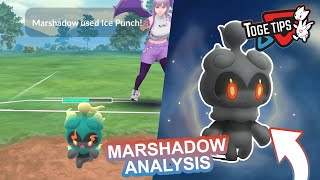 How Good is Marshadow  Pokémon Go Analysis [upl. by Zashin998]