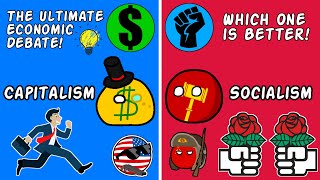 Capitalism Vs Socialism Explained In 6 Minutes [upl. by Busby740]