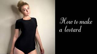 How to make a leotard with sleeves [upl. by Feldt]