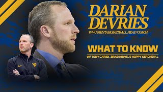 Instant Reaction Darian DeVries to become next West Virginia Mens Basketball Head Coach [upl. by Tahmosh]