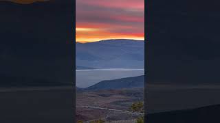 Fantastic sunrise over Panamint Valley Death Valley National Park sunrise scenery [upl. by Ratep]