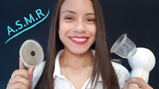 ASMR PORTUGUÊS Roleplay Esteticista Procedimento EstéticoSoft Spoken [upl. by Noizneb]